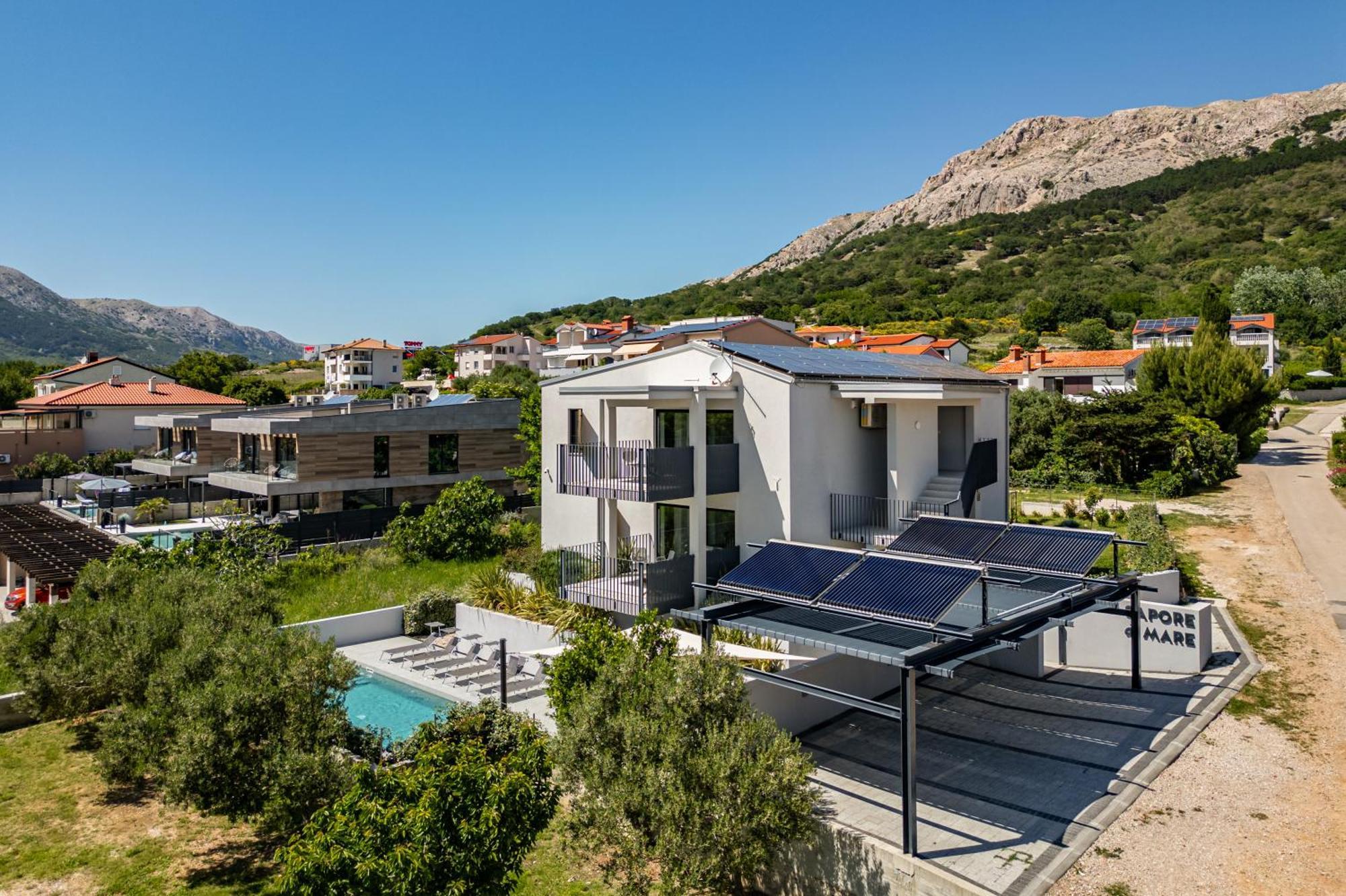 Sapore Di Mare Apartments - Happy Rentals Baska  Ngoại thất bức ảnh